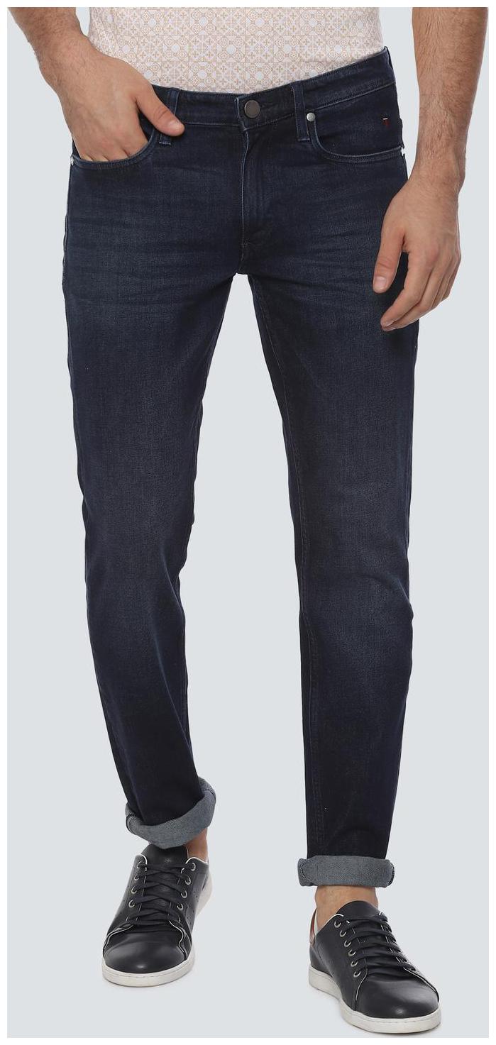 

Louis Philippe Men Navy Blue Slim Fit Jeans