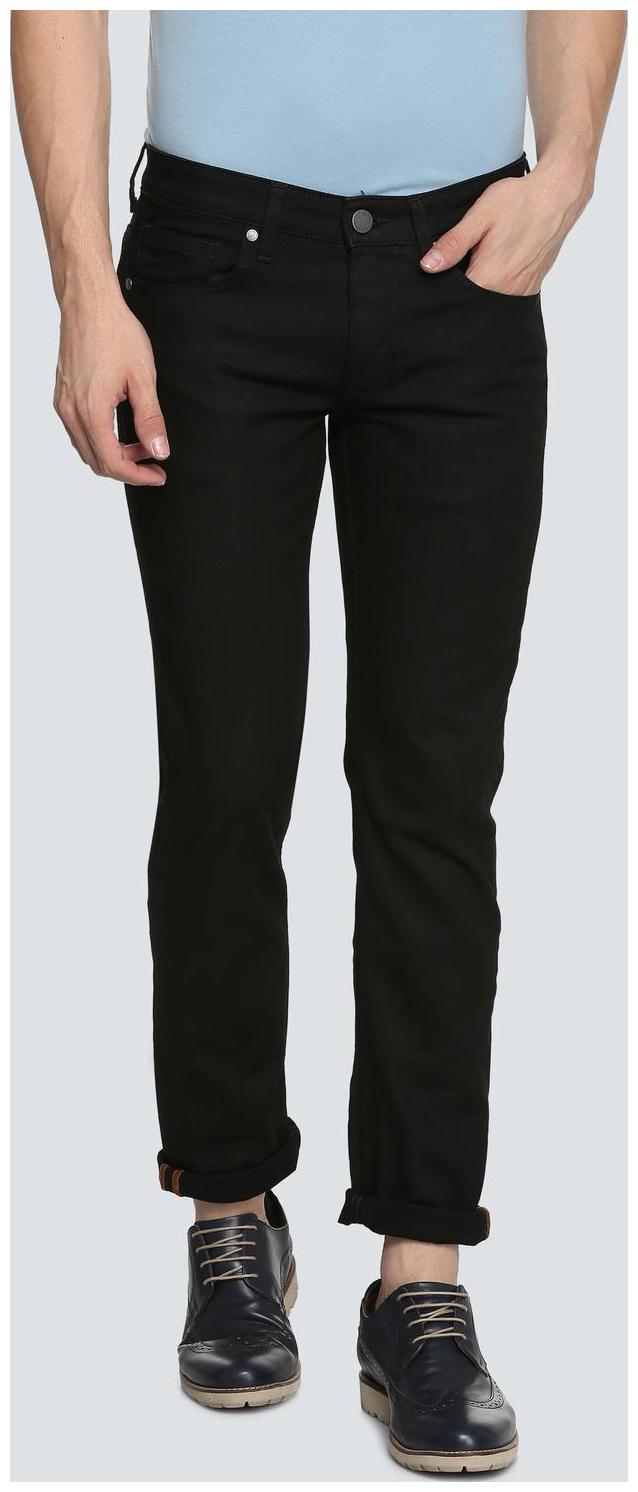 

Louis Philippe Men Black Slim Fit Jeans