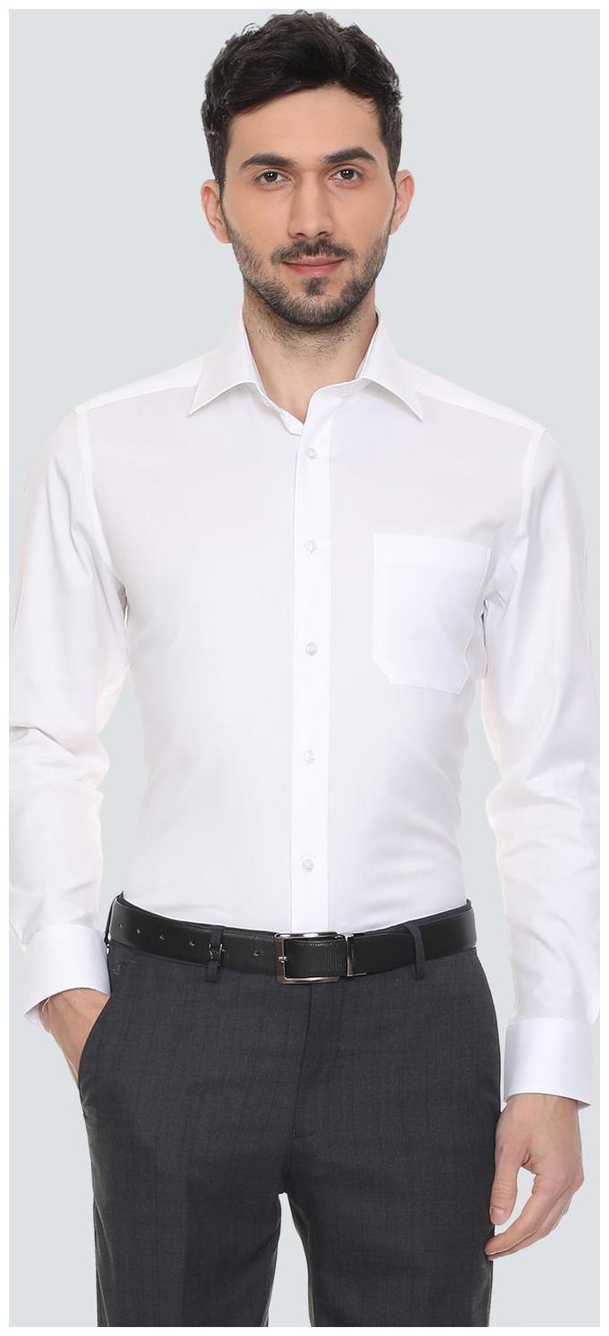 

Louis Philippe Men Regular fit Formal Shirt - White