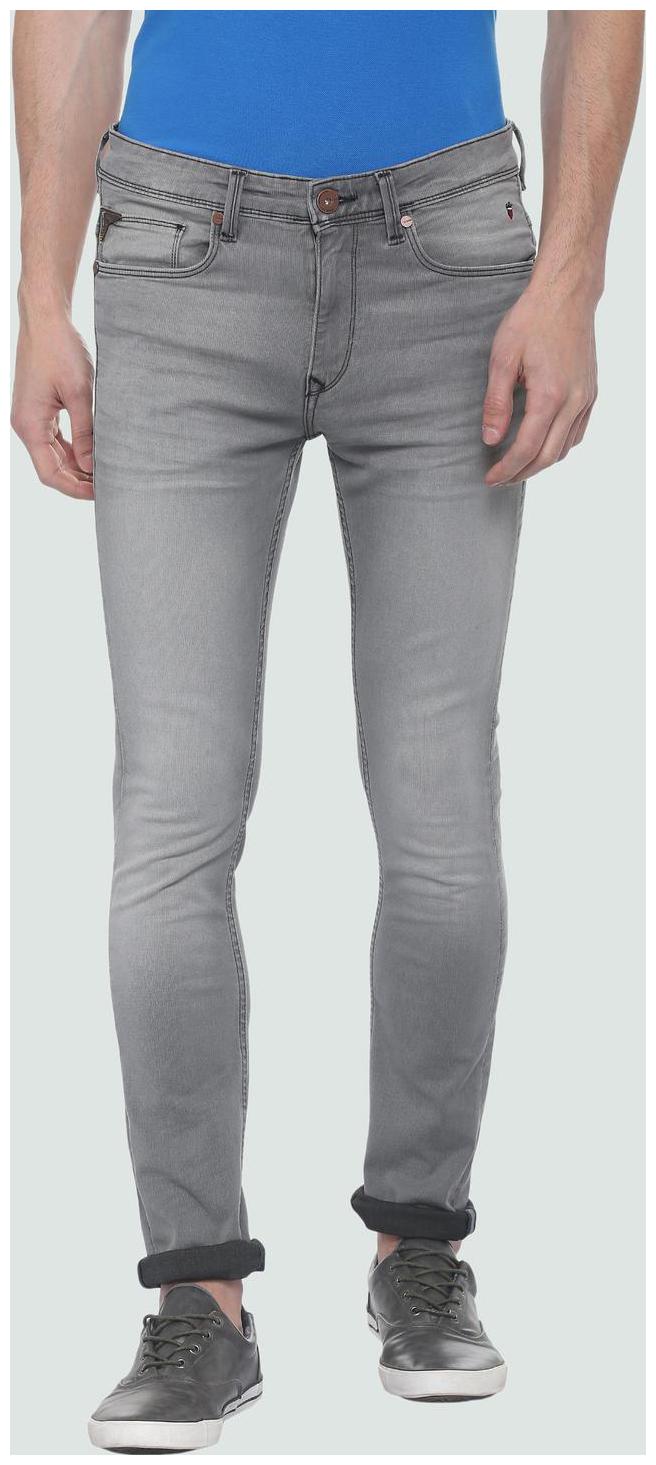 

Louis Philippe Men Grey Slim Fit Jeans