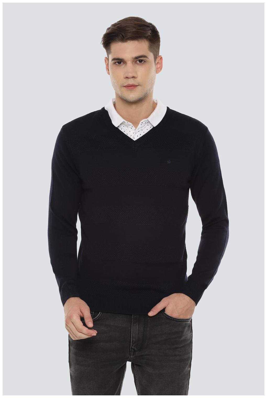 

Louis Philippe Blue Sweater