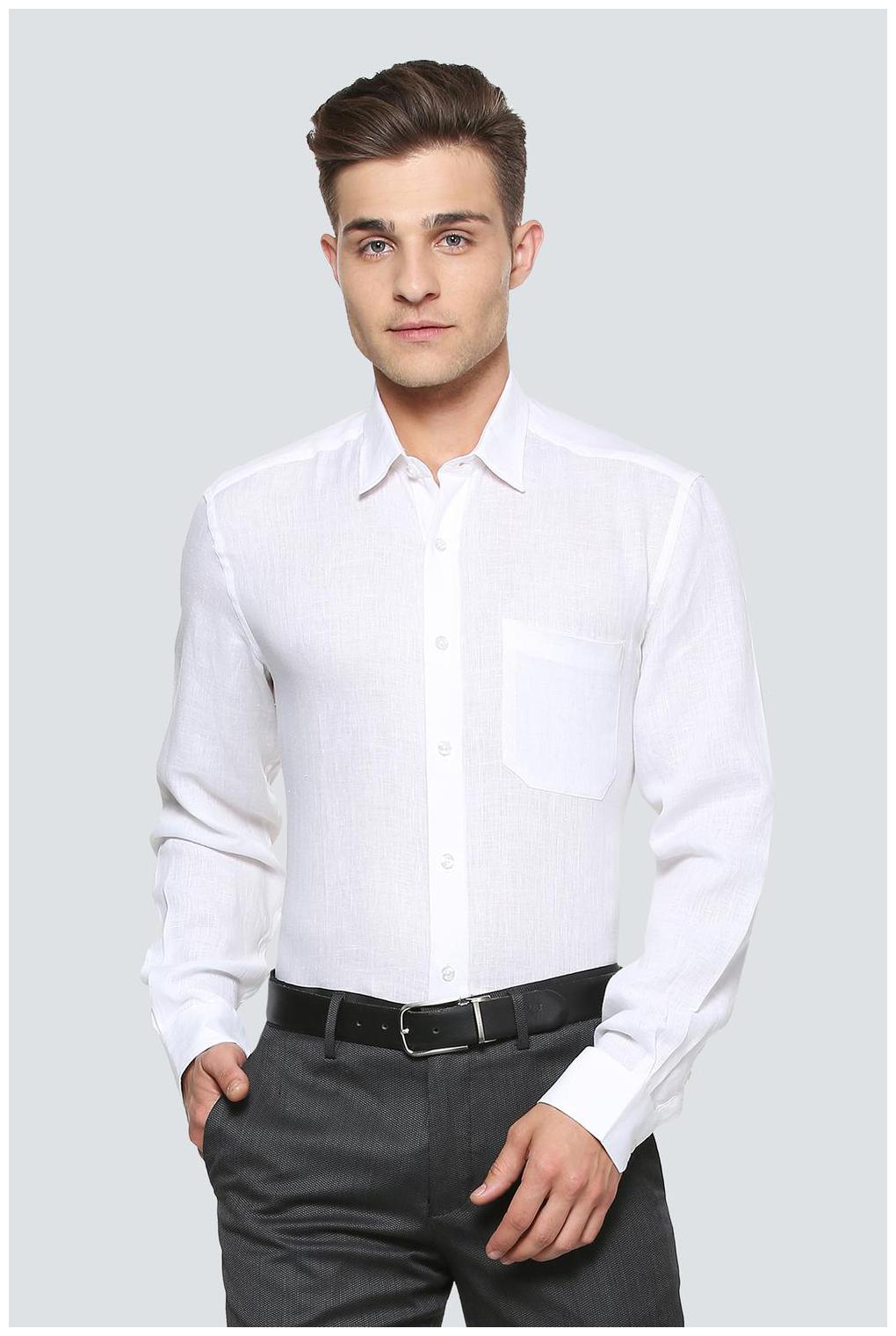 

Louis Philippe Men Slim fit Formal Shirt - White
