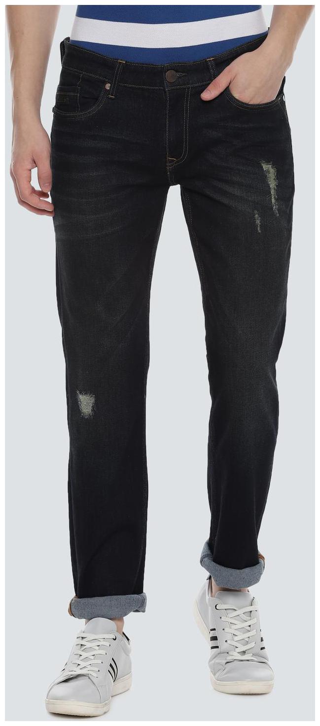 

Louis Philippe Men Navy Blue Slim Fit Jeans