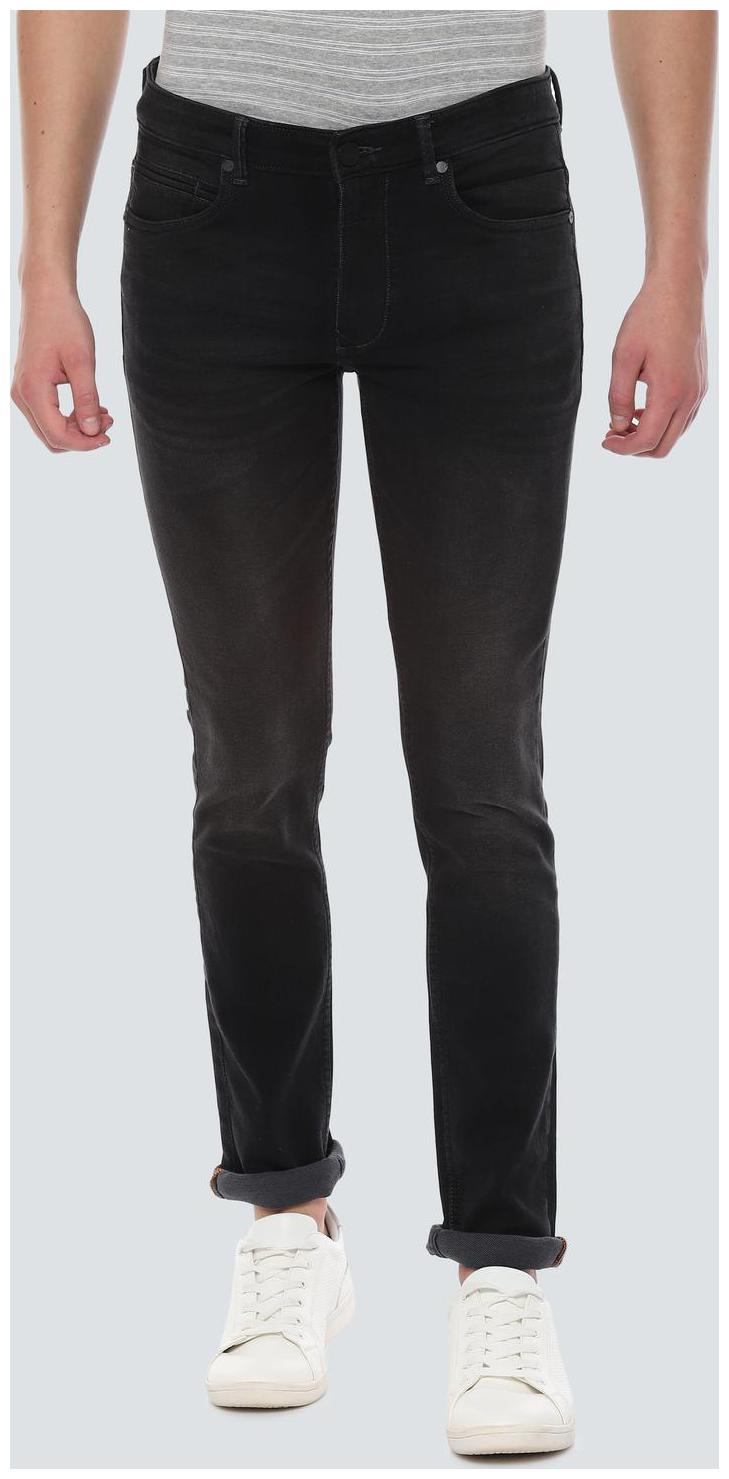 

Louis Philippe Men Black Slim Fit Jeans