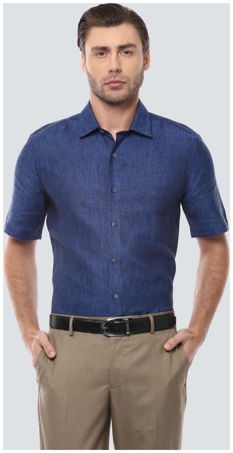 

Louis Philippe Men Slim fit Formal Shirt - Blue