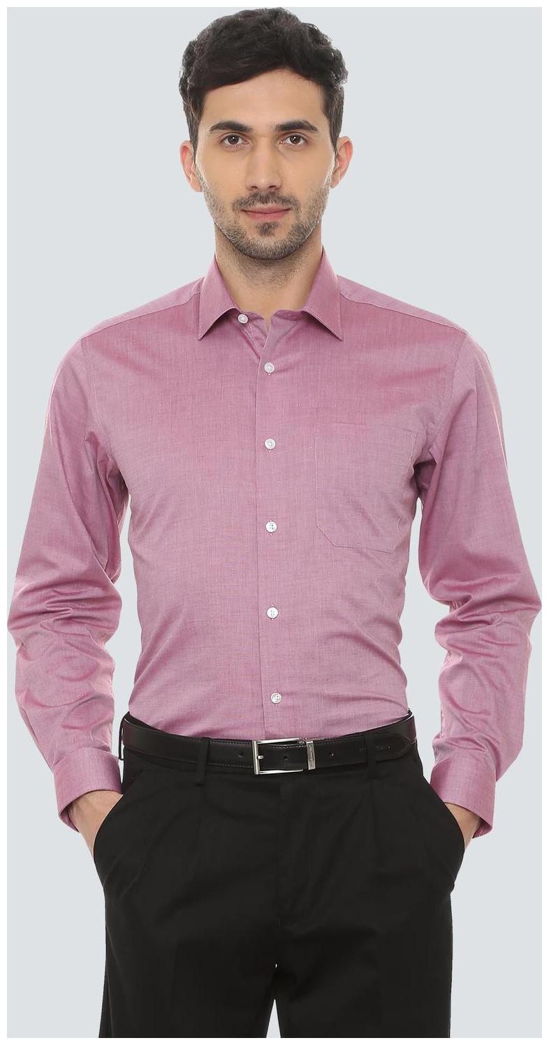 

Louis Philippe Men Slim fit Formal Shirt - Purple