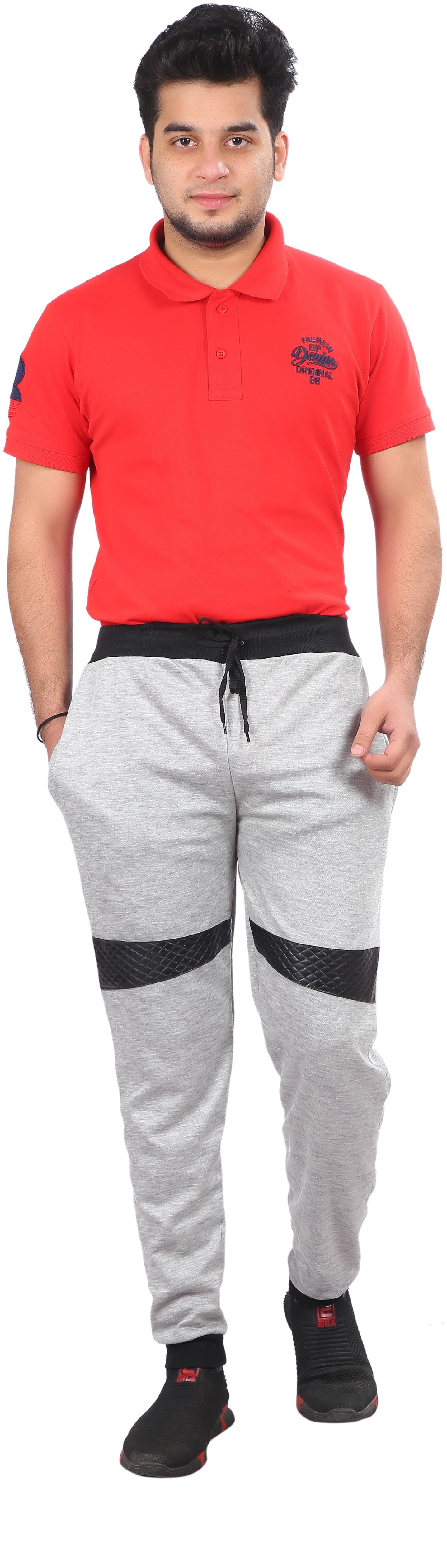 

LS SPORTS Men Grey Solid Regular fit Joggers