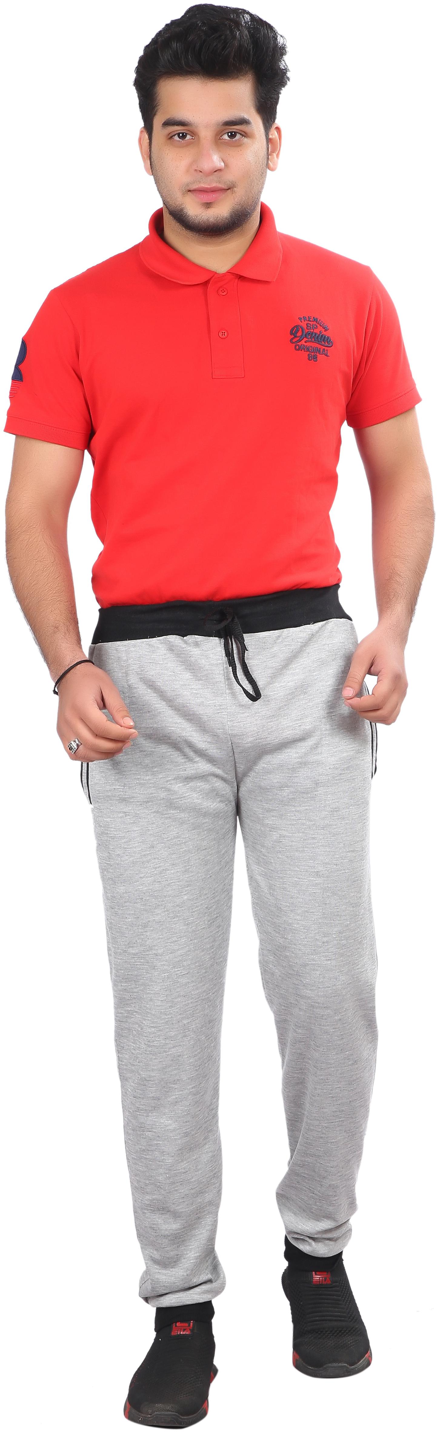 

LS SPORTS Men Grey Solid Regular fit Joggers