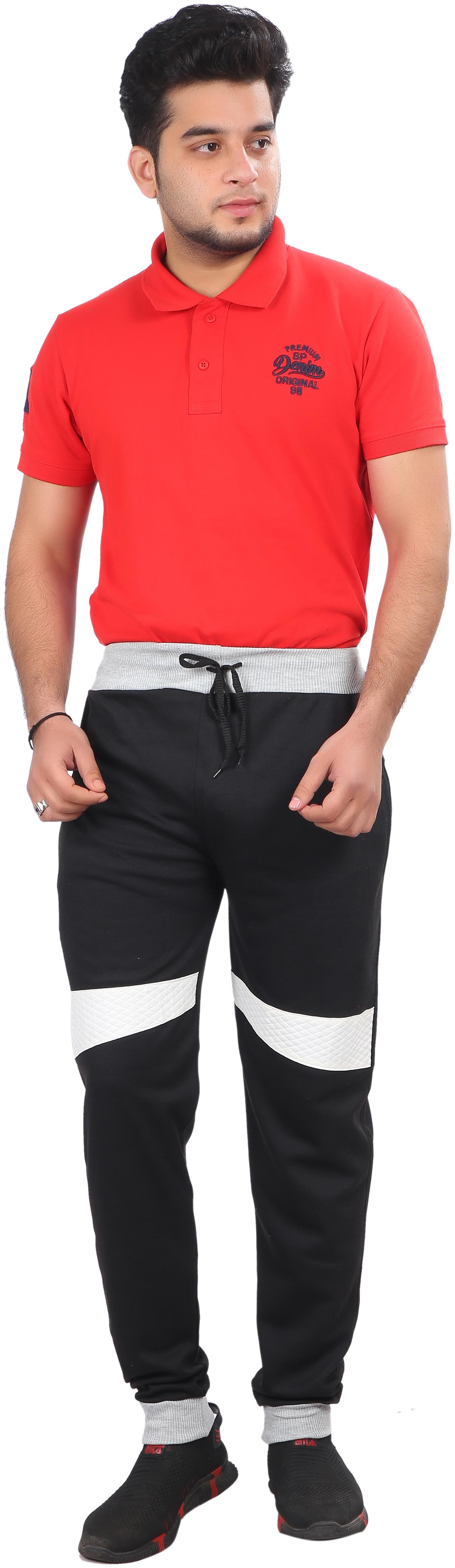 

LS SPORTS Men Black Solid Regular fit Joggers