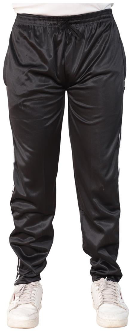 

LS SPORTS Men Black Solid Regular fit Track pants