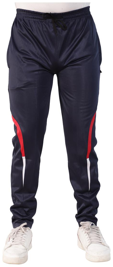 

LS SPORTS Men Navy blue Solid Regular fit Track pants
