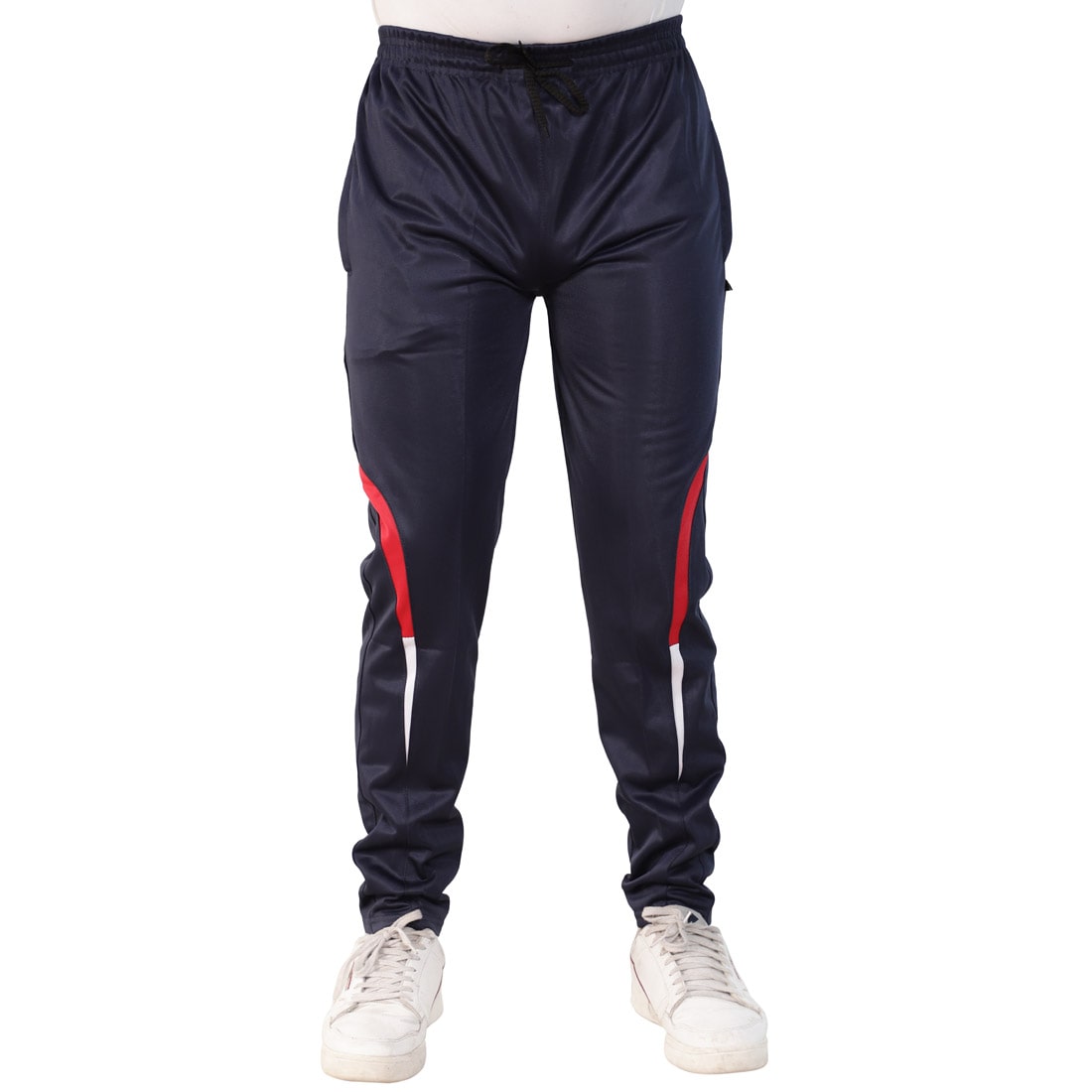 

LS SPORTS Men Navy blue Solid Regular fit Track pants
