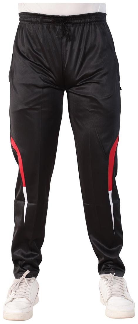 

LS SPORTS Men Black Solid Regular fit Track pants