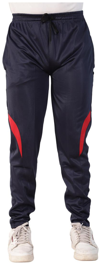 

LS SPORTS Men Navy blue Solid Regular fit Track pants