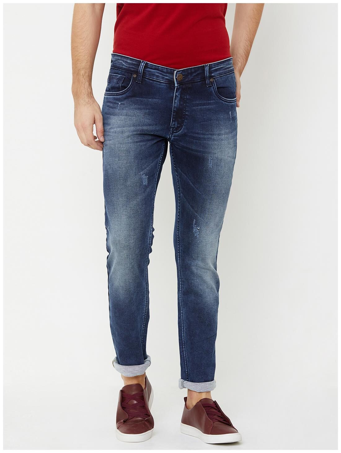 

LUCKY Blue Men Blue Skinny Fit Jeans