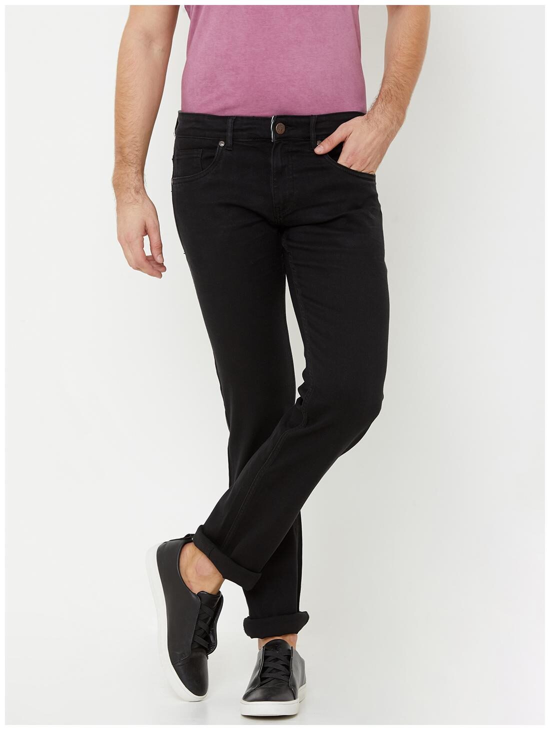 

LUCKY Blue Men Black Slim Fit Jeans