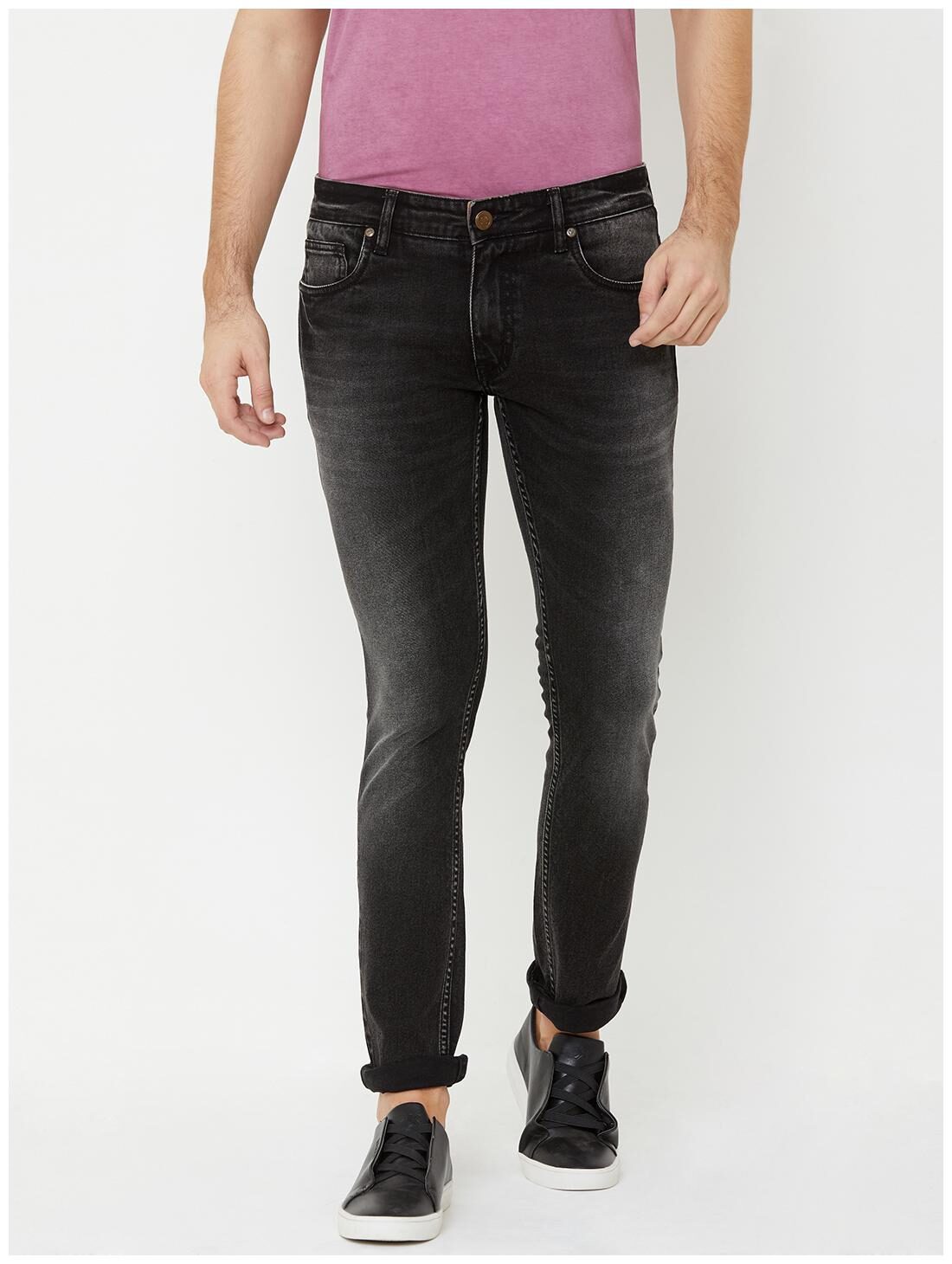 

LUCKY Blue Men Black Skinny Fit Jeans