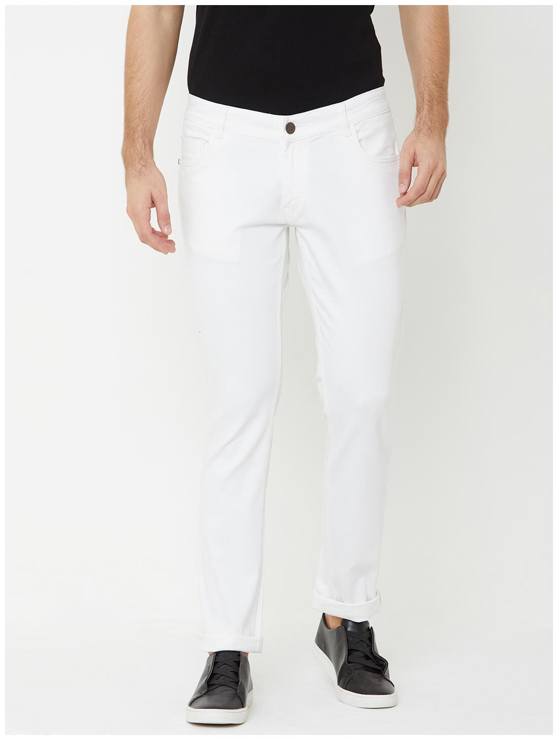 

LUCKY Blue Men White Skinny Fit Jeans