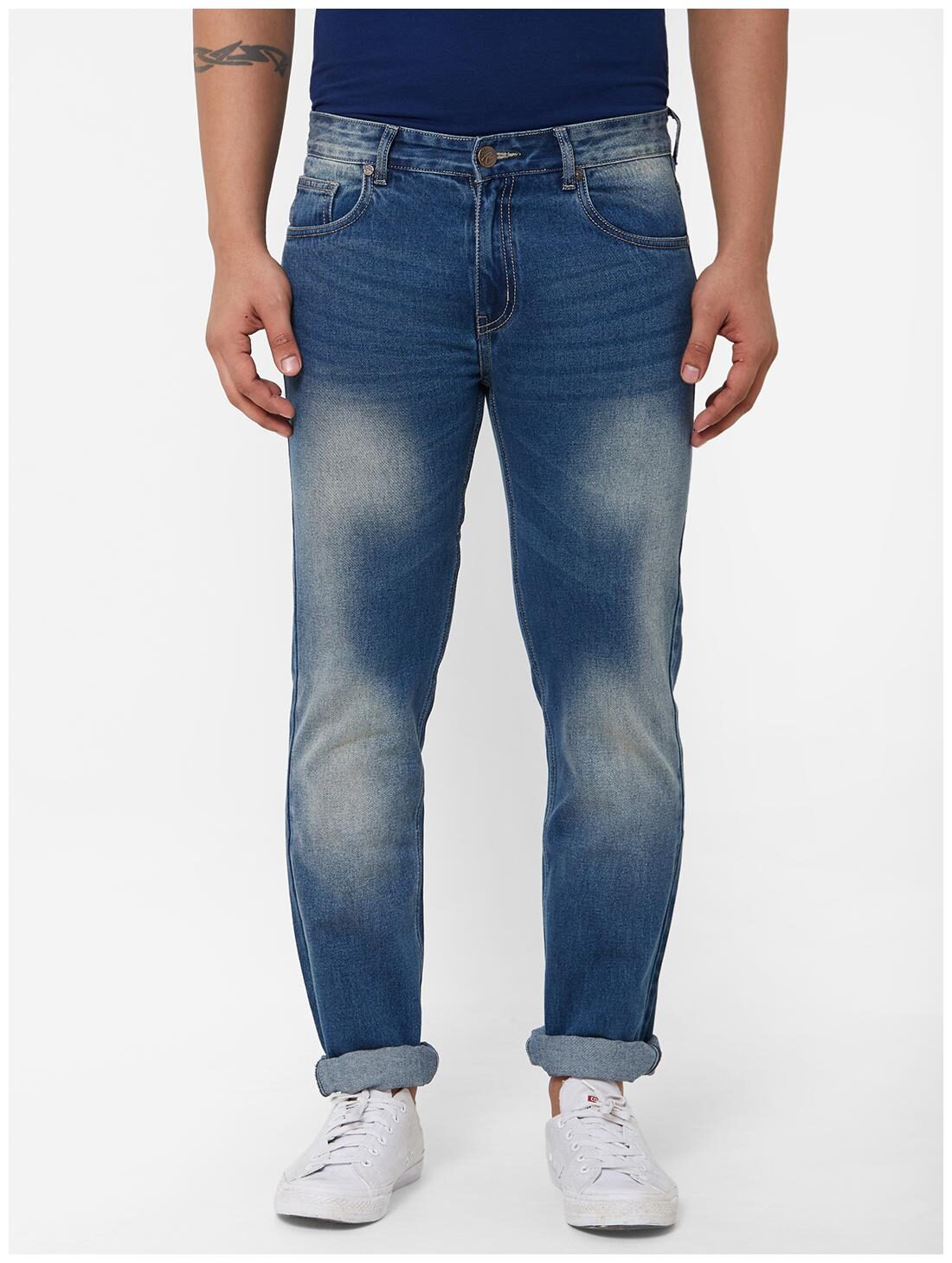 

LUCKY Blue Men Blue Slim Fit Jeans