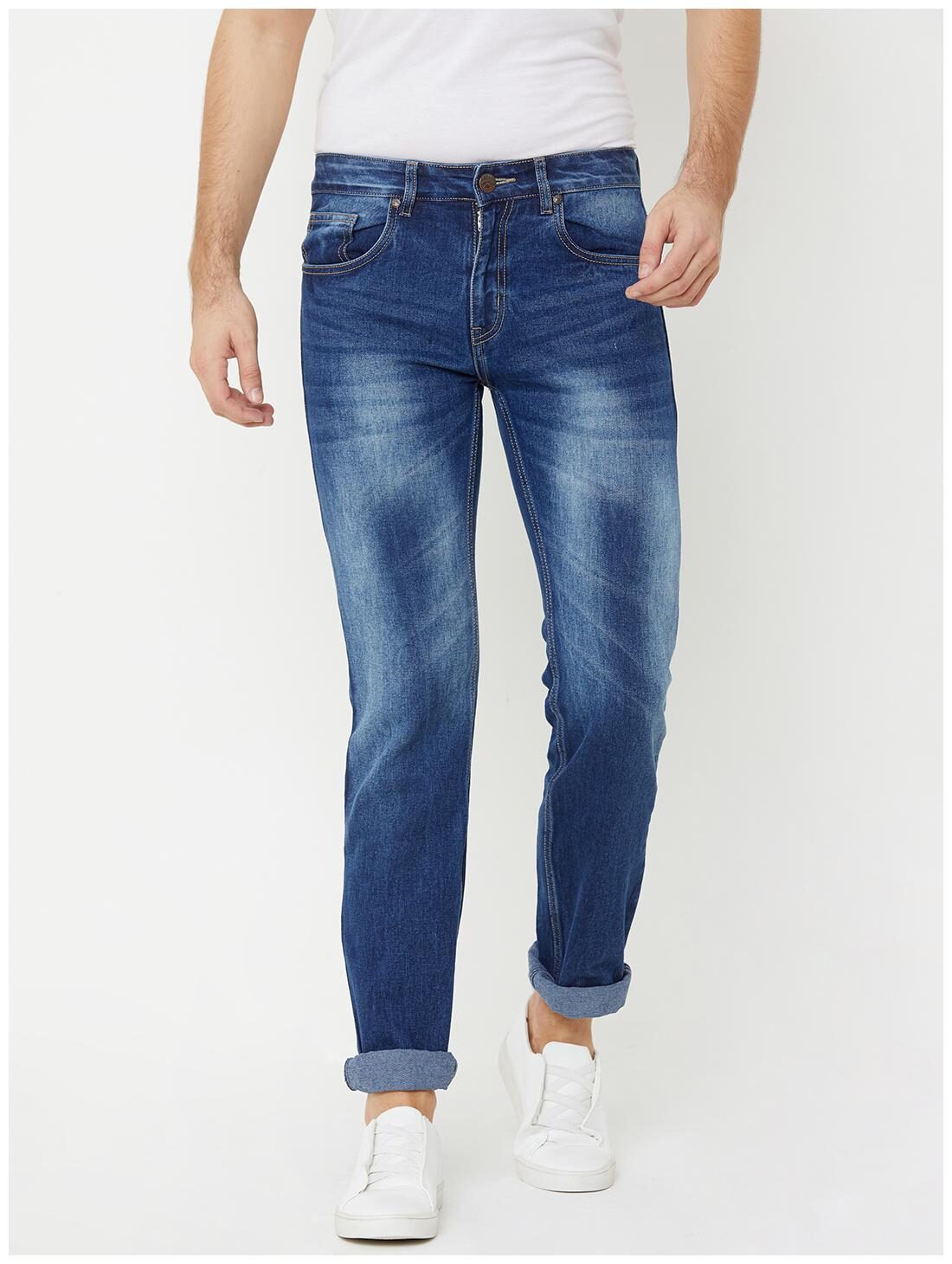 

LUCKY Blue Men Blue Slim Fit Jeans
