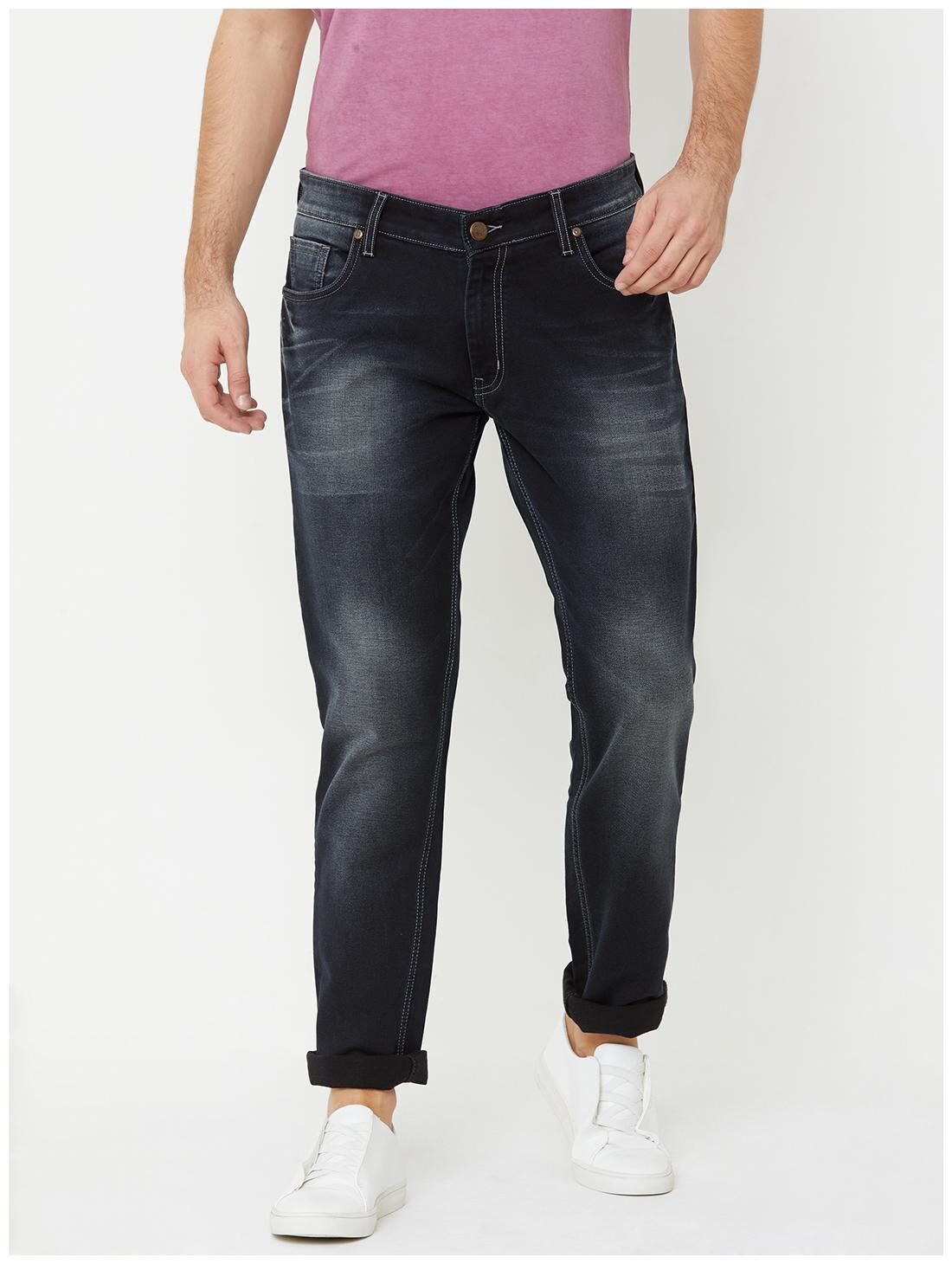 

LUCKY Blue Men Black Skinny Fit Jeans