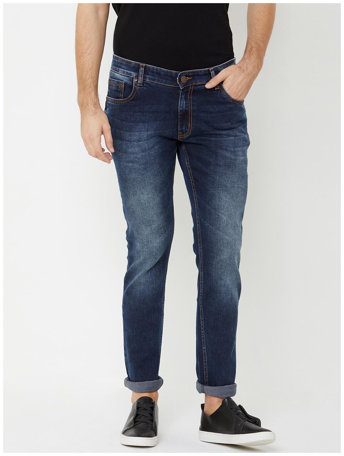 

LUCKY Blue Men Blue Skinny Fit Jeans