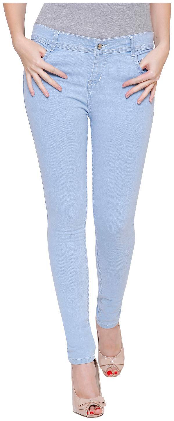 NJ's Women Blue Slim fit Jeans