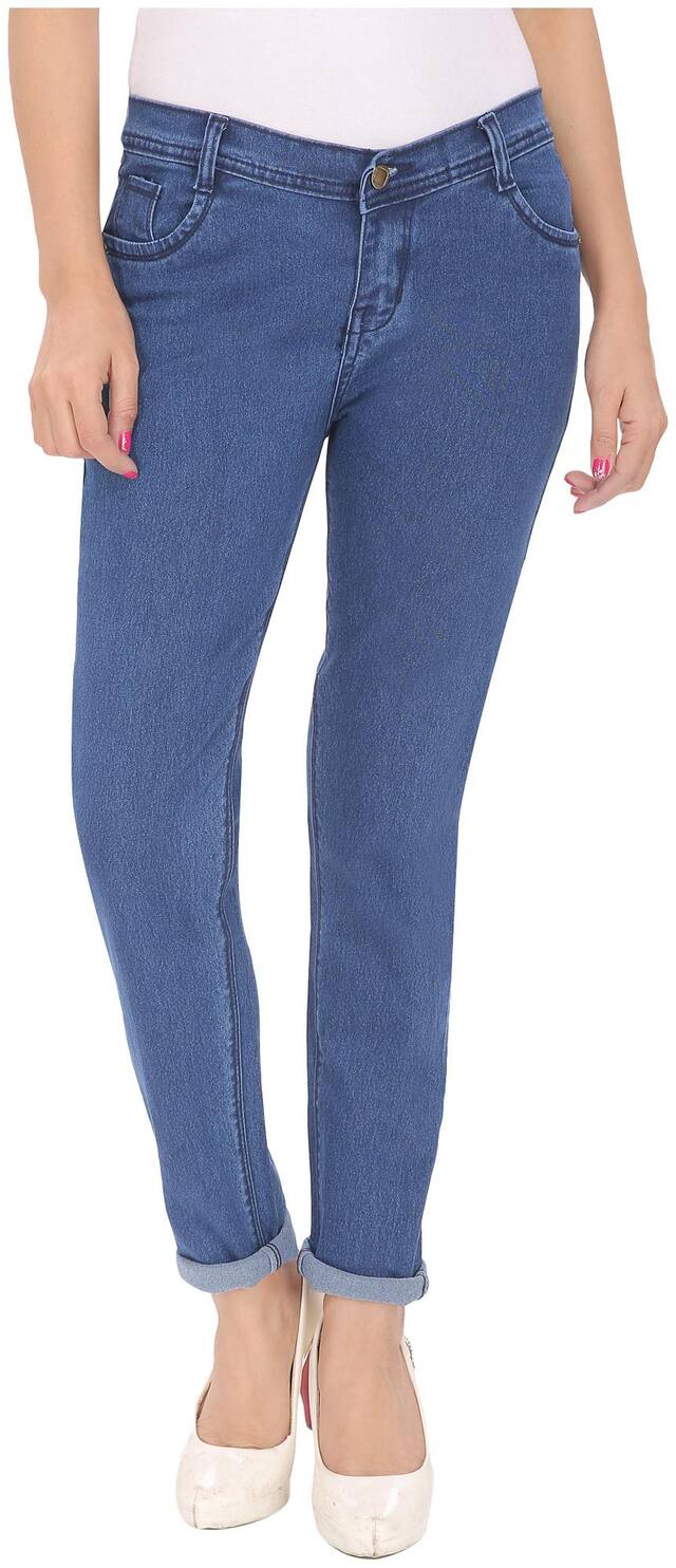 NJ's Women Blue Slim fit Jeans