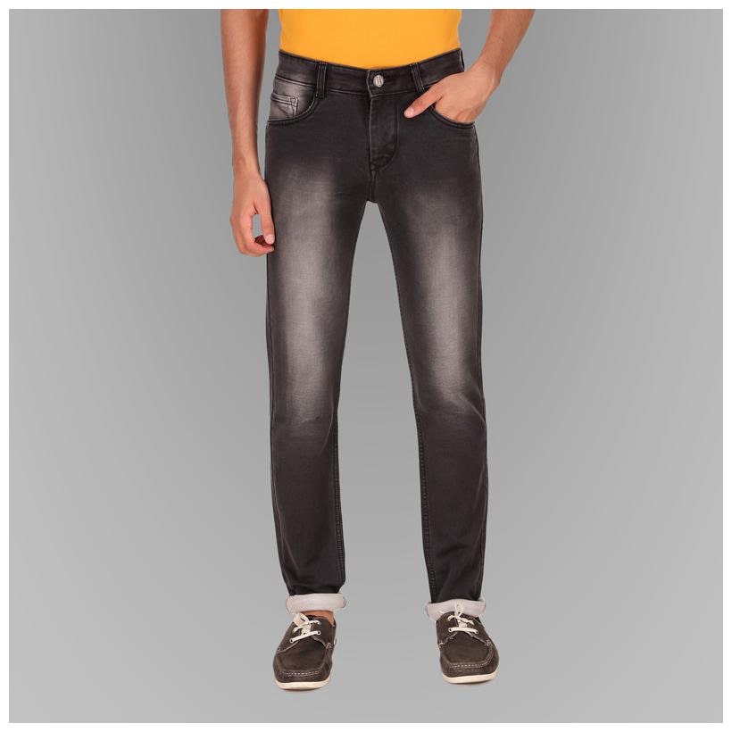 

Luies Men Brown Slim Fit Jeans