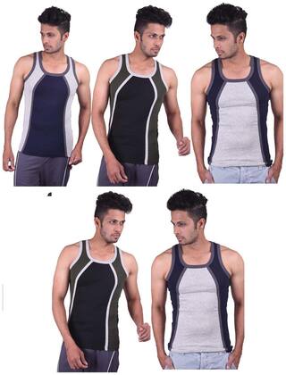 Lux Genx GYM Vests-Pack of 5