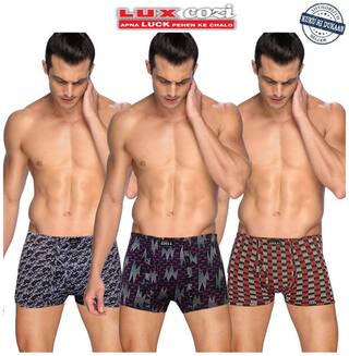 Lux Printed Mini Trunk - Multi ,Pack Of 3