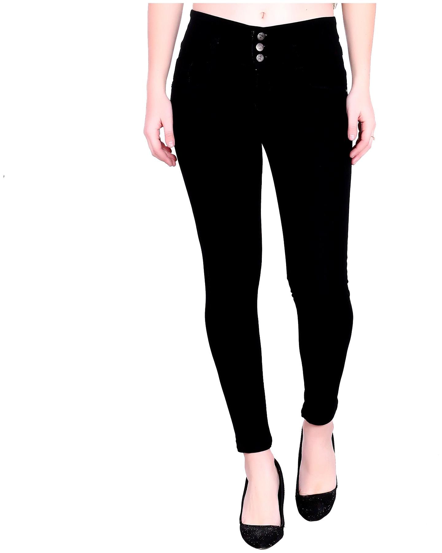 

M MODDY Women Black Skinny fit Jeans