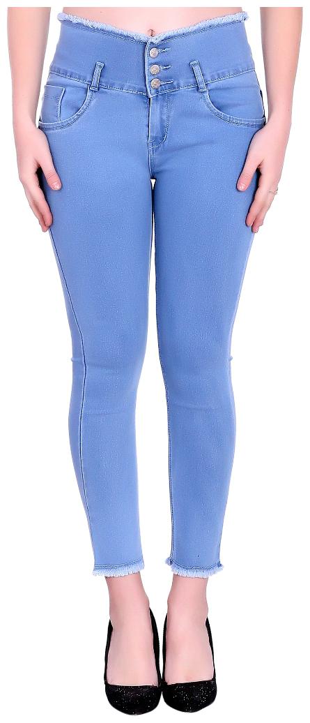 

M MODDY Women Frey Hem Light Blue Slim fit Jeans