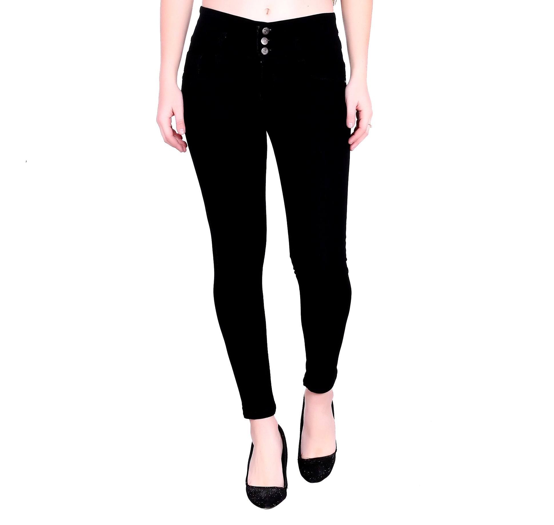 

M MODDY Women Black Skinny fit Jeans