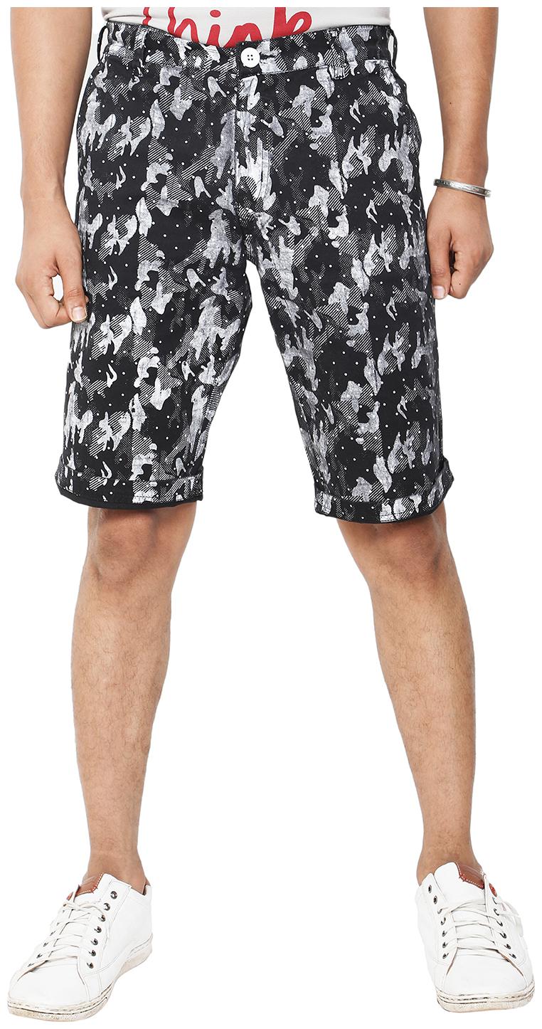 

MagMatric5 Black Polka Camo Shorts DA 6001