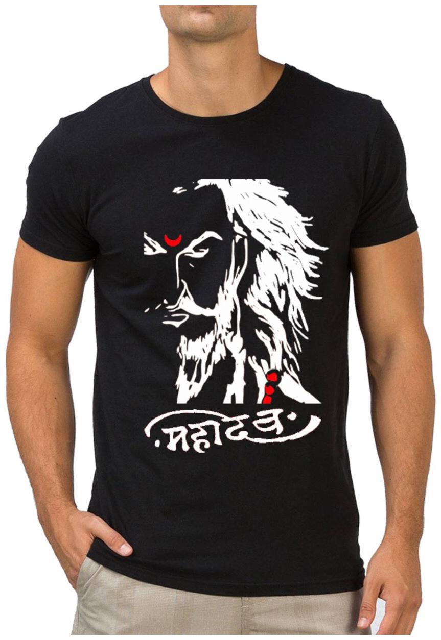 

MAHADEV FACE PRINTED T-SHIRT