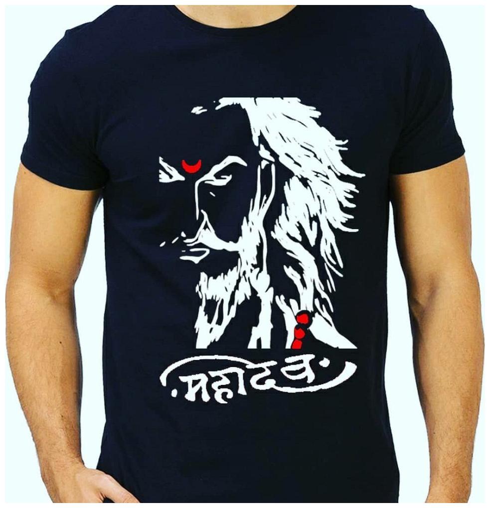 

MAHADEV TSHIRT FACE PRINTED