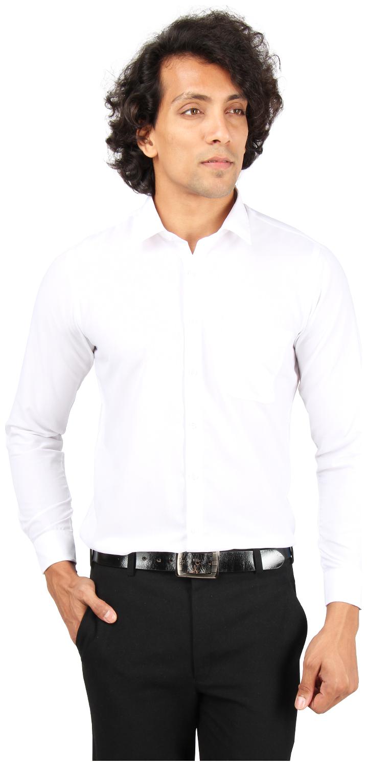 

Maharaja Men Slim fit Formal Shirt - White