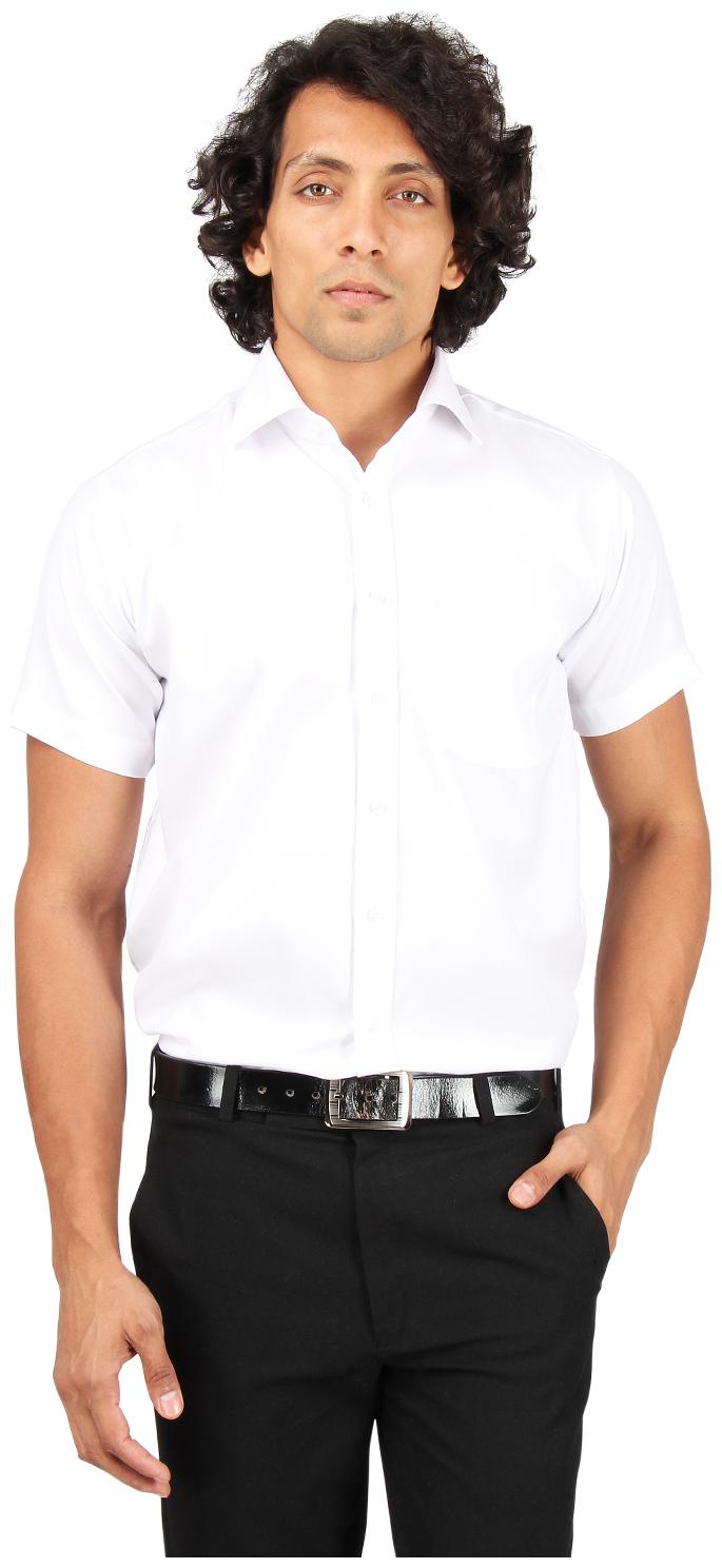 

Maharaja Men Regular fit Formal Shirt - White