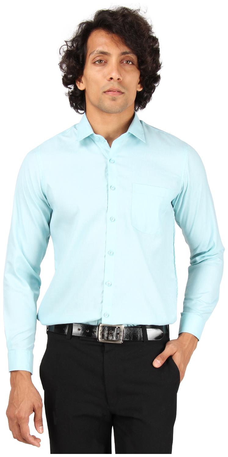

Maharaja Men Slim fit Formal Shirt - Blue