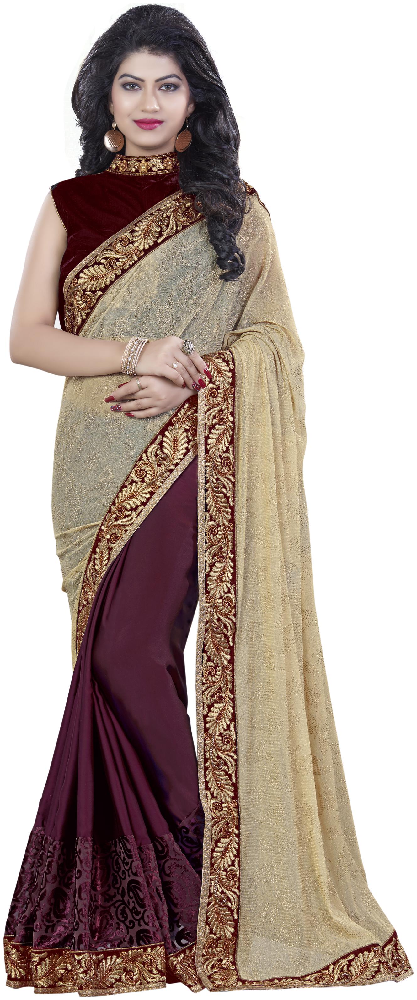 

Mahotsav Saree Net Multicolor Saree