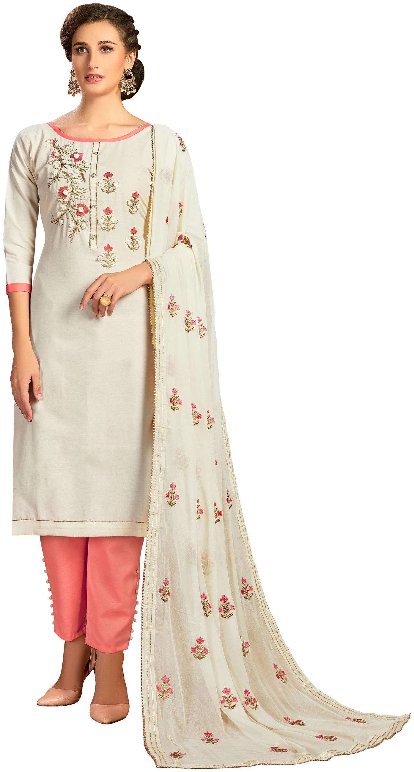 

MANVAA Women Jute Cotton Grey Dress Material