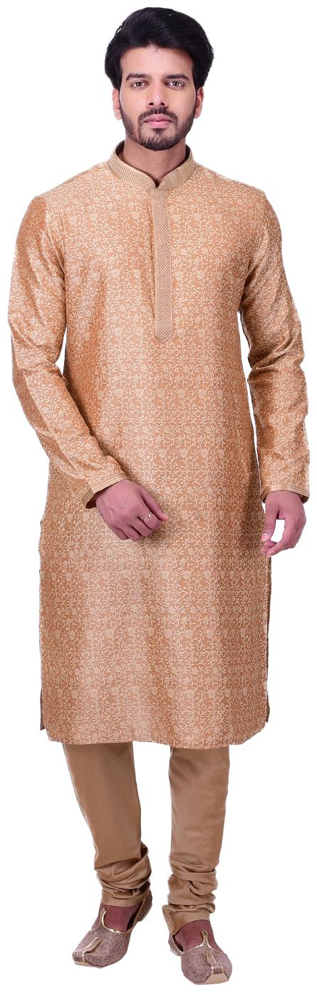 

Manyavar Beige Kurta Set