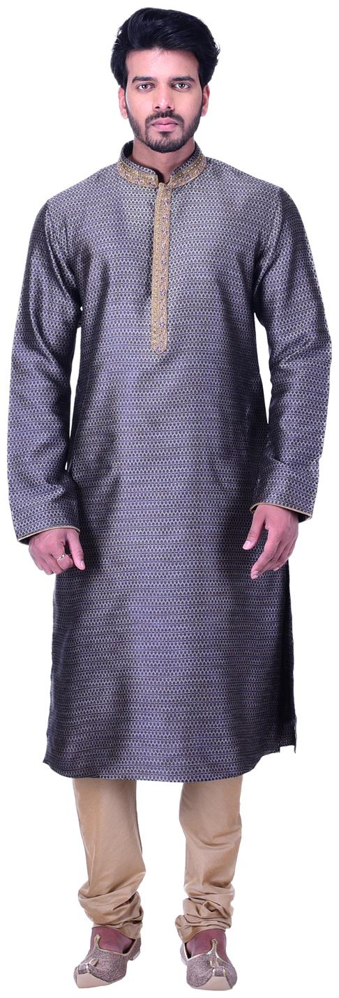 

Manyavar Blue Kurta Set