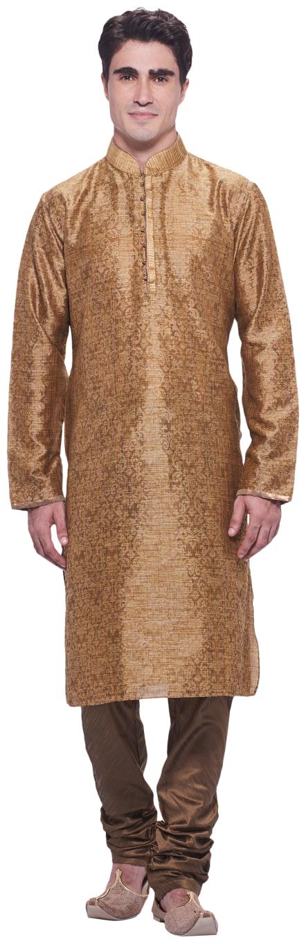 

Manyavar Designer Brown Kurta And Churidar