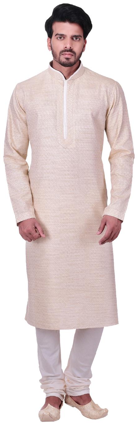 

Manyavar Off White Kurta Set
