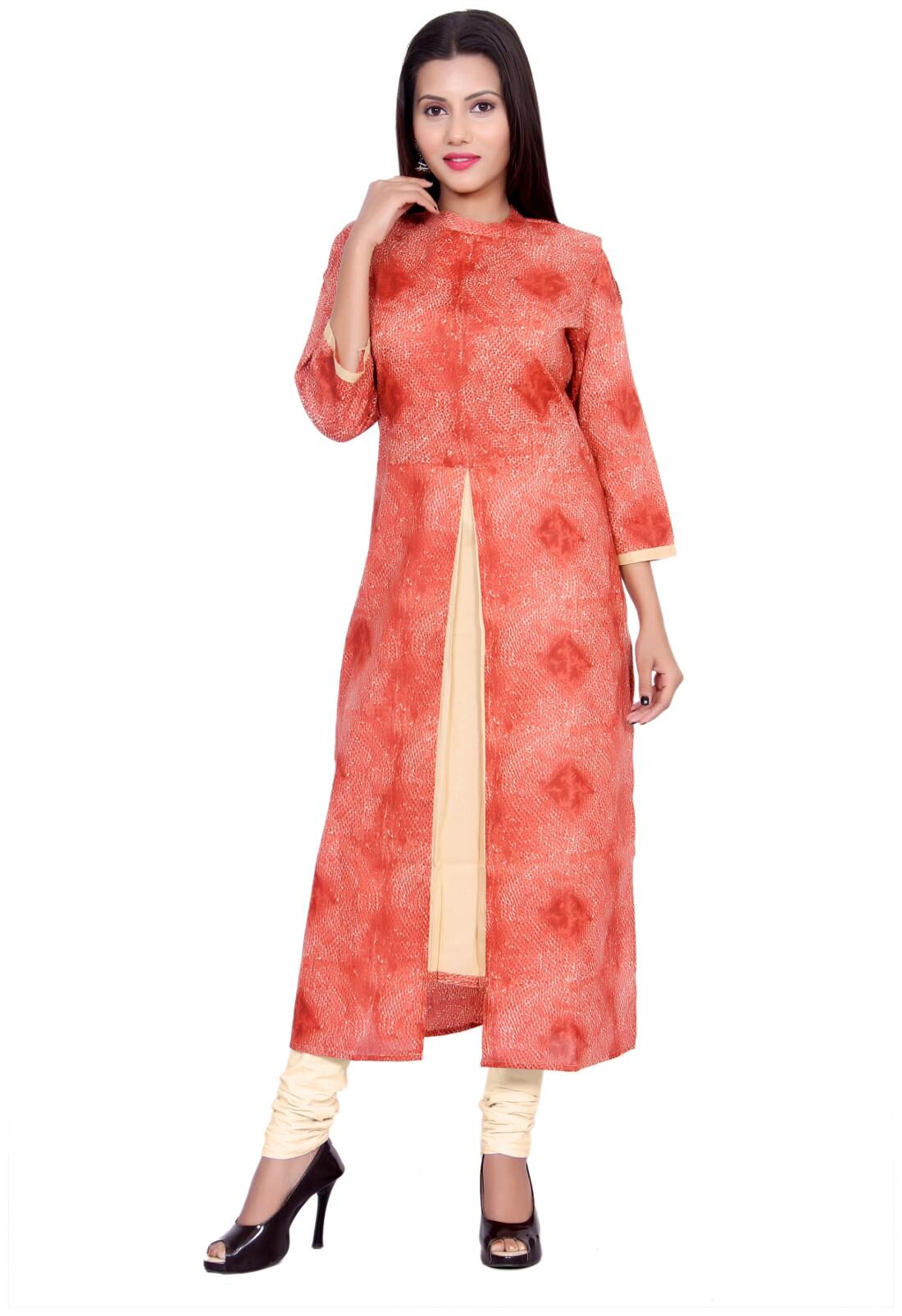 

Mehsoos Women Multi Printed Straight Kurta