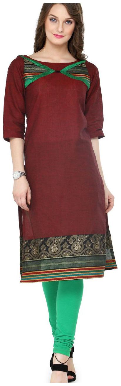 

Maroon South Cotton Kurti