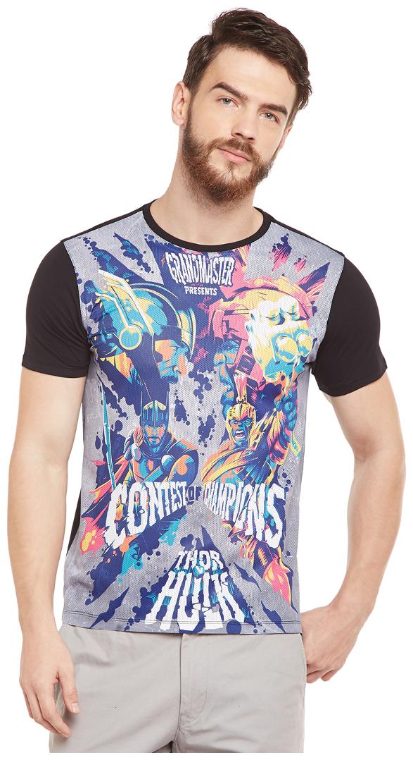 

MARVEL AVENGERS Men s T-Shirt - Grey