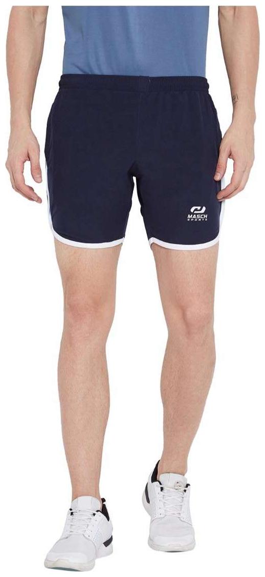 

Masch Sports Mens Navy Blue Polyester Running Short